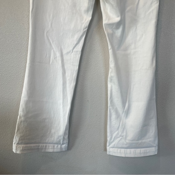 Eddie Bauer White Curvy Trouser Stretch Casual Classic Fit Women’s Size 12 - Picture 8 of 12